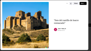 El castillo de Loarre reconstruido